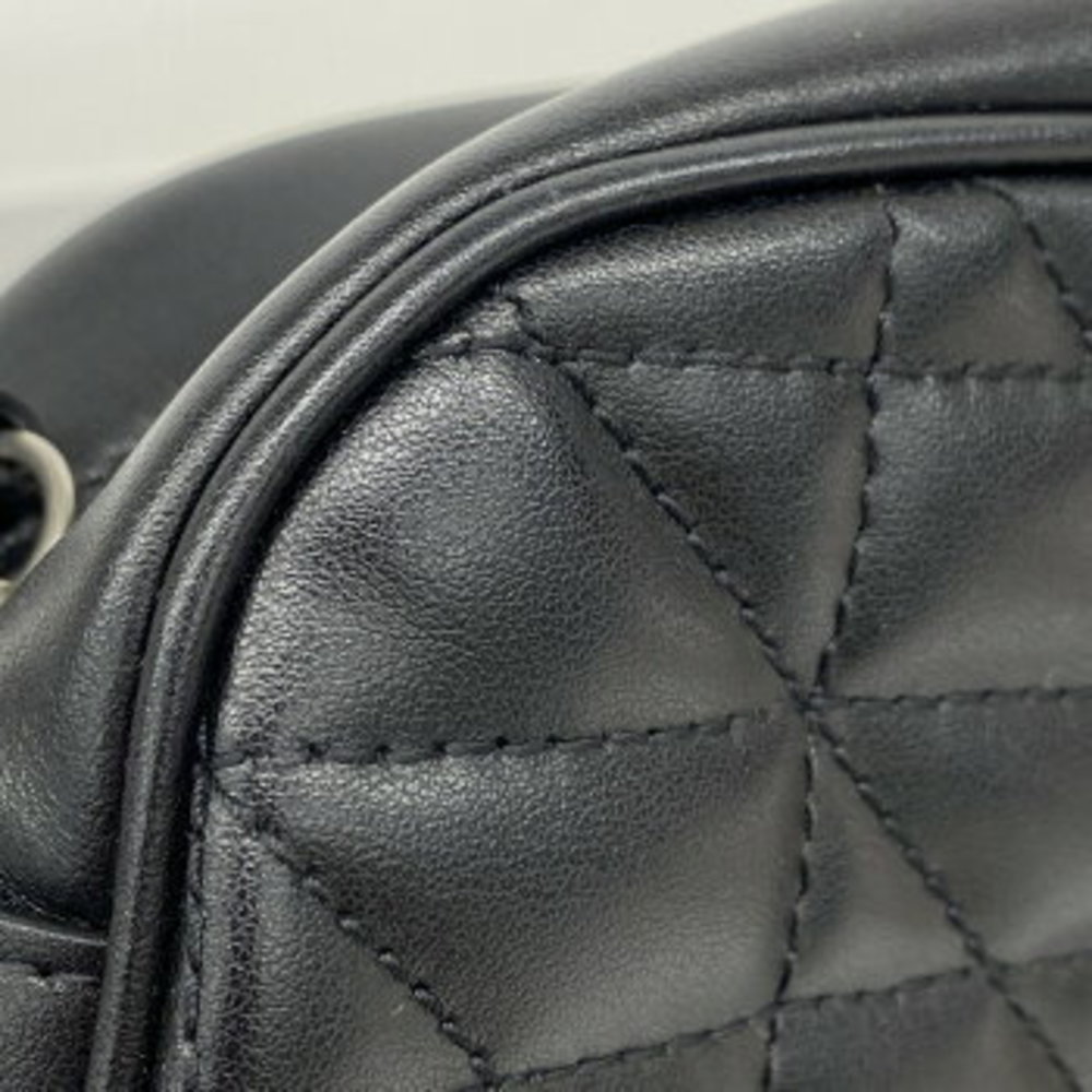 Gucci GG Marmont Shoulder Bag Black Leather - Picture 6 of 9